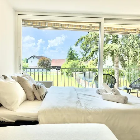 Flair Vorarlberg - Stilvolles Wohnen Nahe Bodensee & Alpen - Kueche, Balkon & Gratis Parkplatz 아파트 브레겐츠