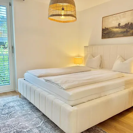 Flair Vorarlberg - Stilvolles Wohnen Nahe Bodensee & Alpen - Kueche, Balkon & Gratis Parkplatz 브레겐츠