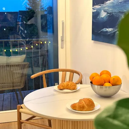 Flair Vorarlberg - Stilvolles Wohnen Nahe Bodensee & Alpen - Kueche, Balkon & Gratis Parkplatz * 브레겐츠