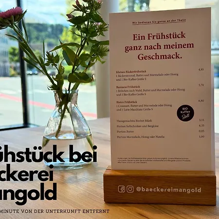 Flair Vorarlberg - Stilvolles Wohnen Nahe Bodensee & Alpen - Kueche, Balkon & Gratis Parkplatz 아파트