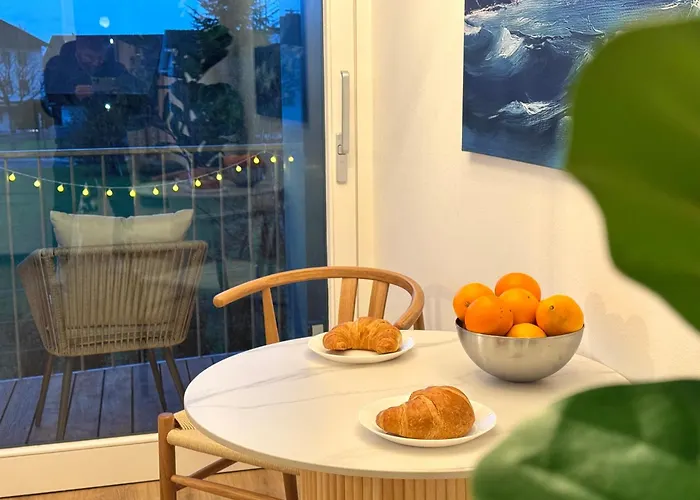 Flair Vorarlberg - Stilvolles Wohnen Nahe Bodensee & Alpen - Kueche, Balkon & Gratis Parkplatz * Bregenz